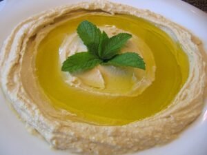 Lebanese Hummus Plate