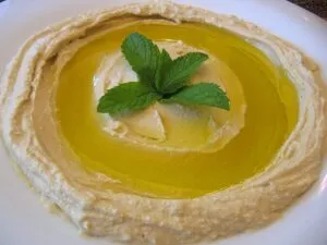 Lebanese Hummus Plate