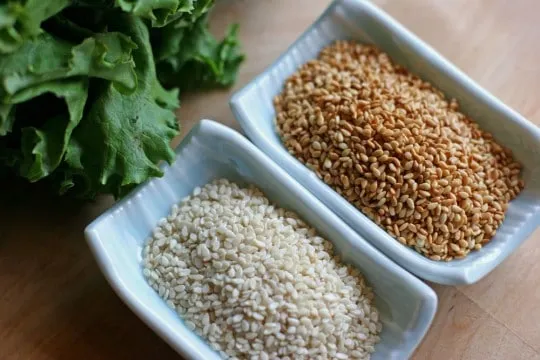 Roasted Sesame Seeds za'atar benefits