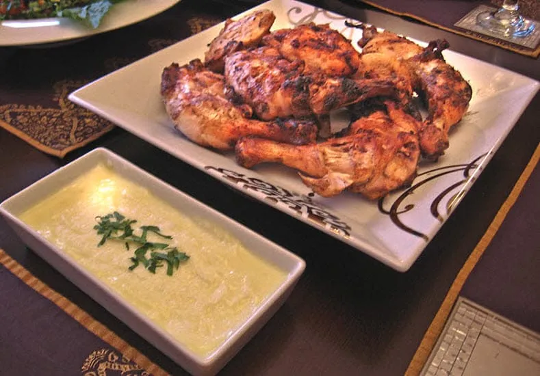 Lebanese Grilled Chicken - Dajaj Mishwi