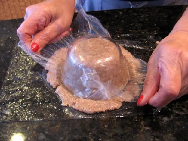 Slowly Lift Up Plastic Sheet From Kibbe Lebanese Kibbe Recipe