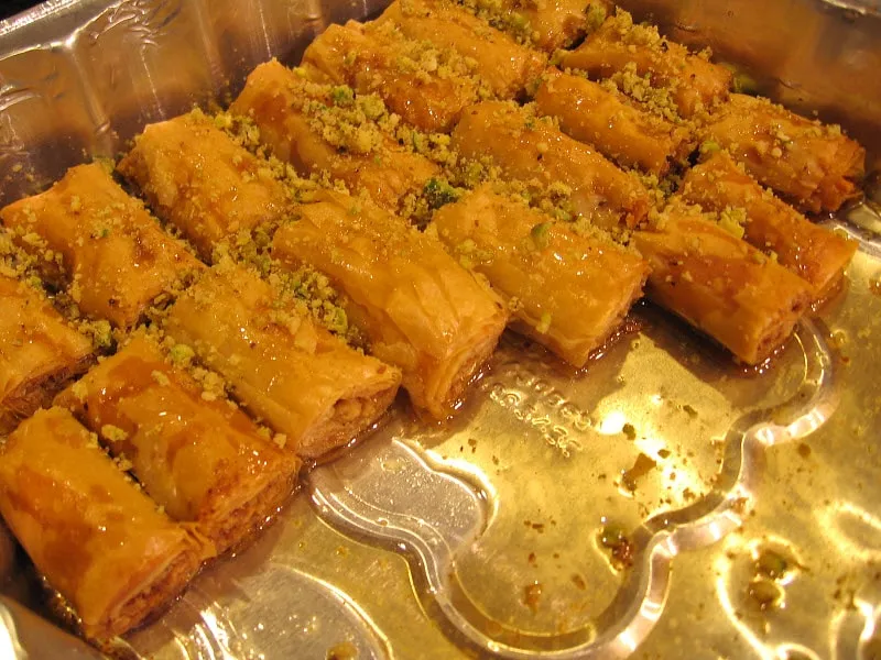 Add Syrup and Decorate With Pistachio Add Syrup and Decorate With Pistachio