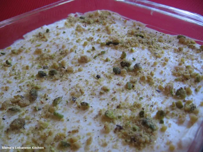 Milk Pudding With Orange Blossom Water