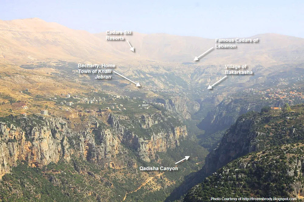 Village of Bakarkasha - Qadisha Canyon - North Lebanon Garlic Potatoes
