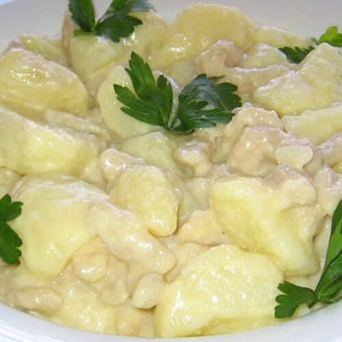 Lebanese Maacaron bi Toum Recipe