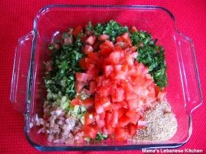 Tabbouleh Ingredients