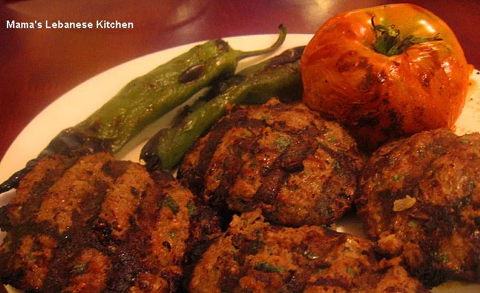 Grilled Kafta Kabab Patties