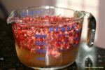 Staghorn Sumac Cones Soaking