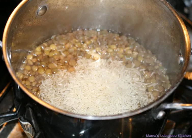 Once Lentils Are Tender Add the Rice Vegan Lentils With Rice