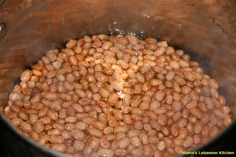Soak the beans overnight