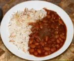 Lebanese Fasoolia with Rice