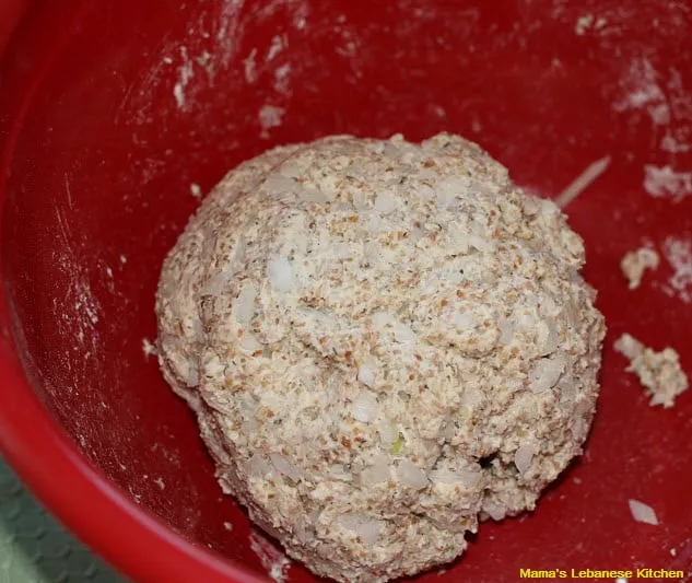 Kibbet Raaheb Dough Kibbet Raaheb Dough