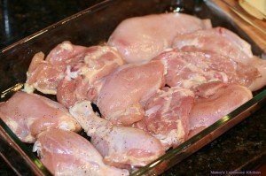 one pan roasted chicken and potatoes