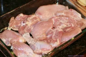 one pan roasted chicken and potatoes
