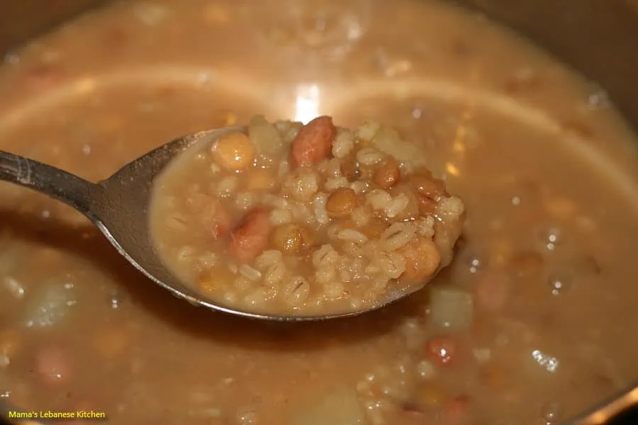 Hearty Lebanese Whole Grains Stew – Makhlouta Recipe
