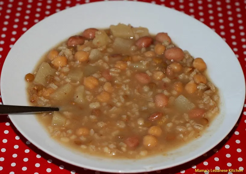 Lebanese Makhlouta Grains Stew Lebanese Makhlouta Grains Stew