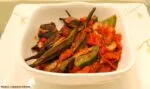 Lebanese Okra Stew - Bemieh Riz