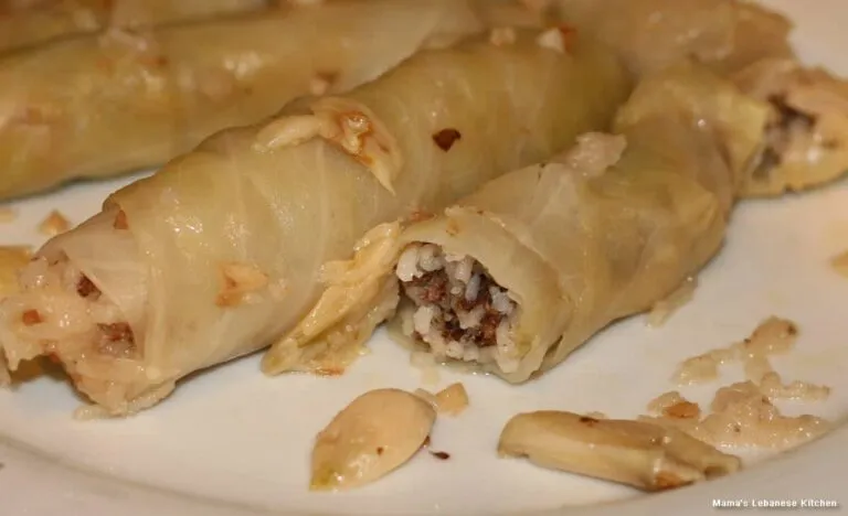 Lebanese Stuffed Cabbage Leaves Recipe