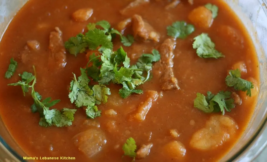 Lebanese Potato Stew Lebanese Potato Stew