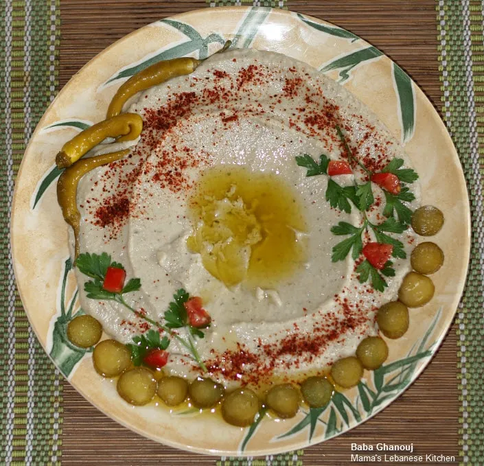 Lebanese-Baba-Ghanouj Lebanese Baba Ghanouj