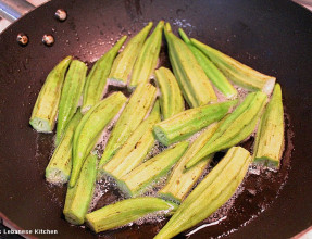 Lebanese Vegetarian Okra Stew